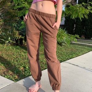 Brown Rosa Sweatpants